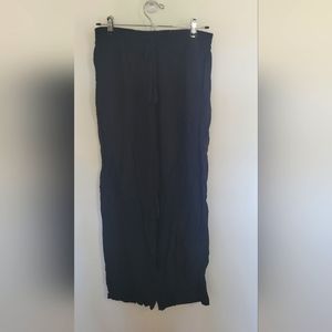 Black Wide Leg Pants in women's size Small